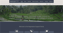 Desktop Screenshot of negotiationsupport.org