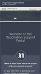 Mobile Screenshot of negotiationsupport.org